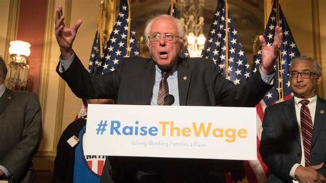 Sen. Bernie Sanders announces plan to raise the minimum wage to $17 an hour